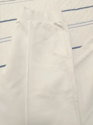 2 Pantalones Algodón Blanco + Regalo