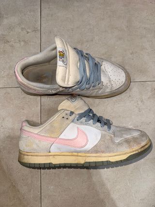 Nike Dunk Pink/White Zapatillas Deportivas
