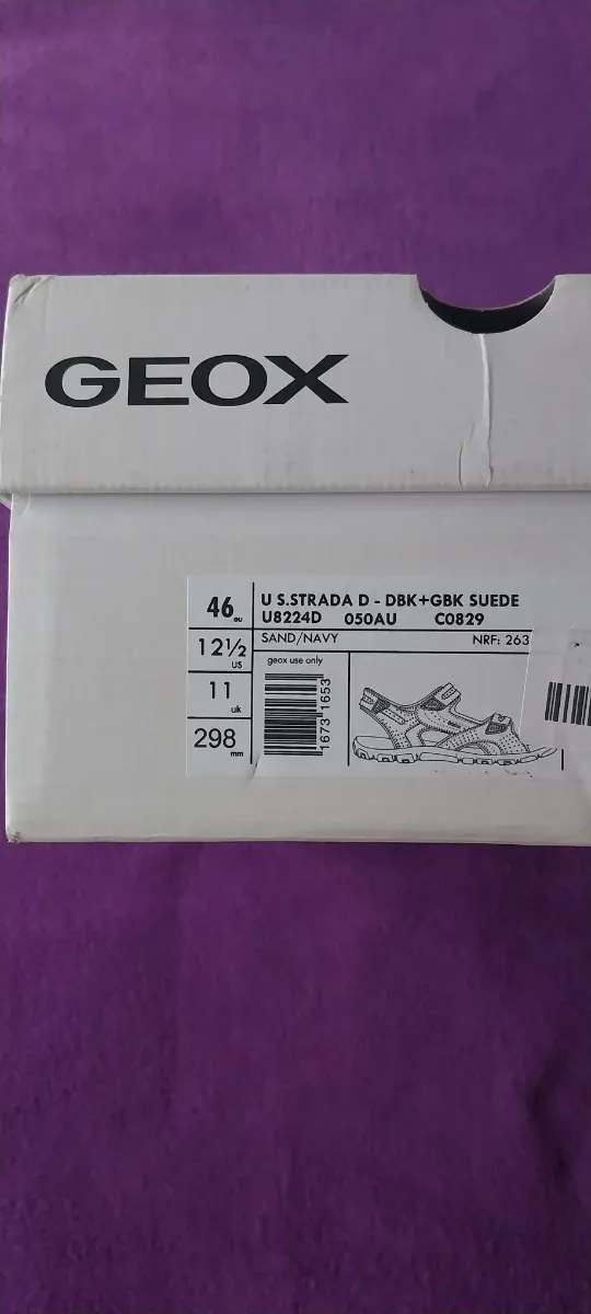 Sandalias Geox Marrones y Grises