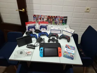 Nintendo Switch + Accesorios y Juegos