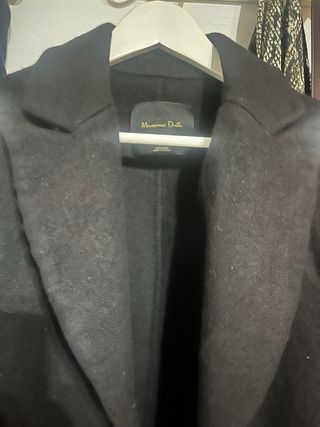 Chaleco Massimo Dutti Negro