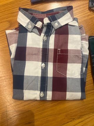 Conjunto di abbigliamento taglia 5-6: Camicie e pantaloni