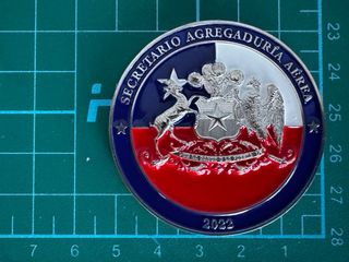 Moneda Conmemorativa Chilena 2022