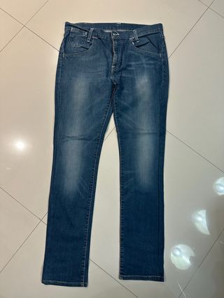 Pantalón vaquero hombre azul talla w/l mediana