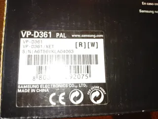 Videocámara SAMSUNG  Digital VP-D361