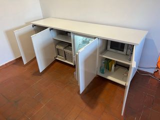 Bloque de cocina IKEA + frigorífico integrado