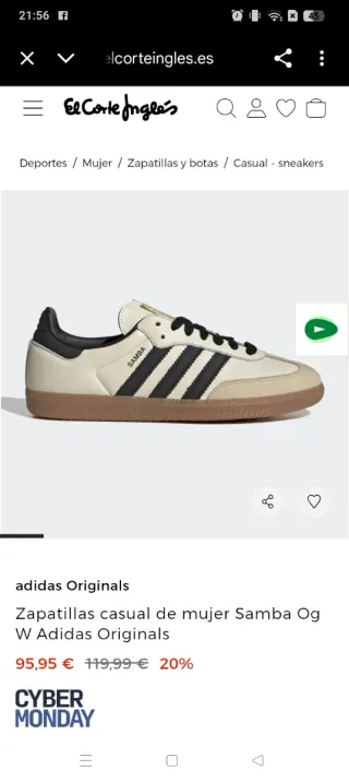 Zapatillas Adidas Samba Talla 40