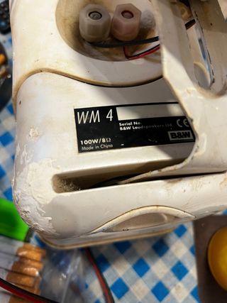 Altavoz B&W WM 4 Blanco