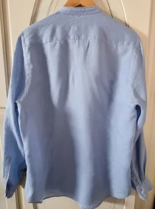 Camicia uomo blu