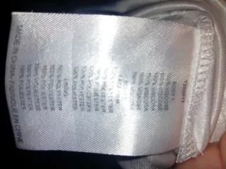 Falda blanca con encaje