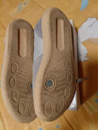 Zapatillas Fútbol Sala Talla 45 Beige/Gris