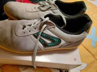 Zapatillas Fútbol Sala Talla 45 Beige/Gris