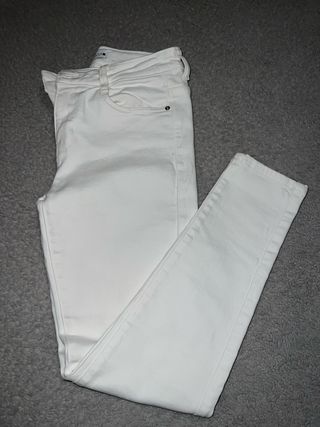 Pantalones ZARA blancos Talla 38