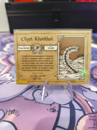 Olgoi Khorkhoi 07/10 Panini Comics/Valuto Offerte