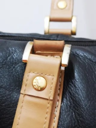 Borsa Picard Pelle Nera e Beige