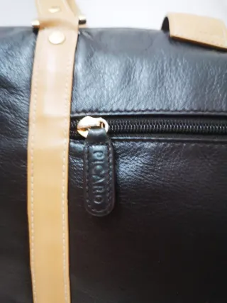 Borsa Picard Pelle Nera e Beige