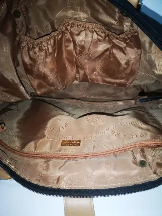 Borsa Picard Pelle Nera e Beige