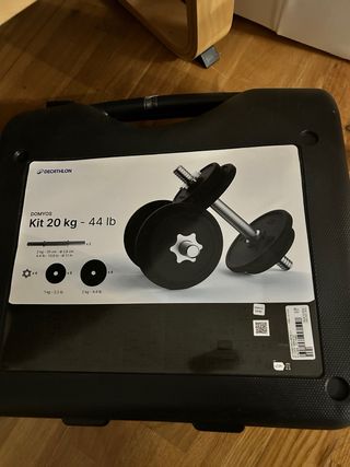 Kit Mancuernas DOMYOS 20 kg