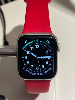Apple Watch Series 4 40mm Aluminio Plata