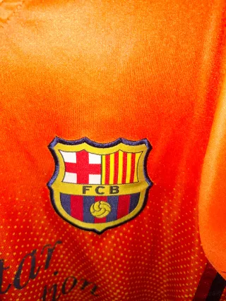 Maglia Barcellona Seconda Divisa Arancione