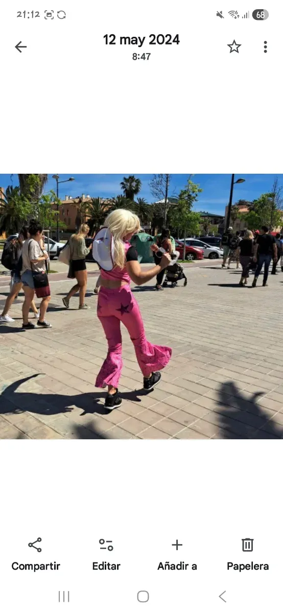 Disfraz Barbie Talla Única