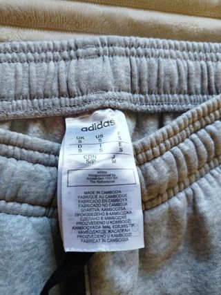 Pantalón Adidas Gris Talla S
