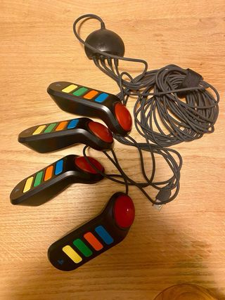 Pack PS2: 8 Juegos + Mandos Buzz + Mando TV