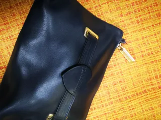 Borsa Fendissime Pelle Nera Cuore