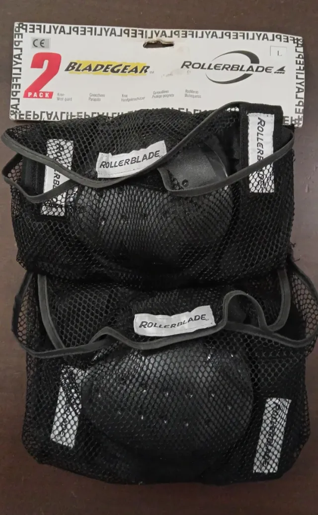 Rollerblade Ginocchiere e Parapolsi Taglia L