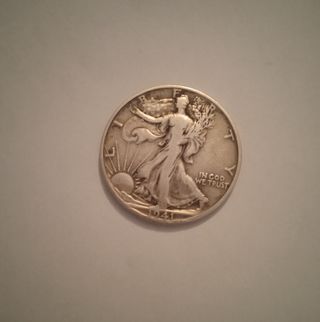 Moneda Media Dólar 1941