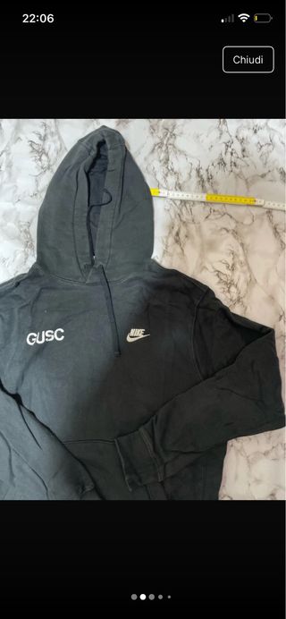 Felpa Nike Gusc Nera