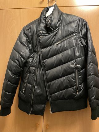 Cazadora Volcom Mujer Negra