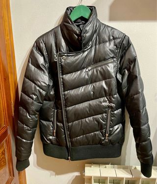 Cazadora Volcom Mujer Negra