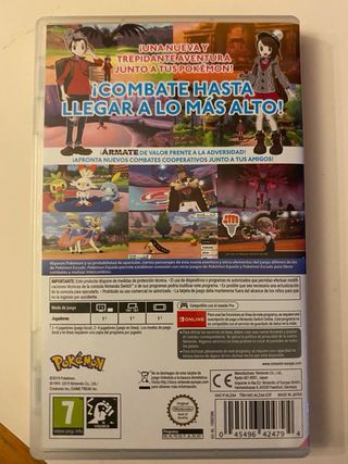 Pokemon Espada Nintendo Switch