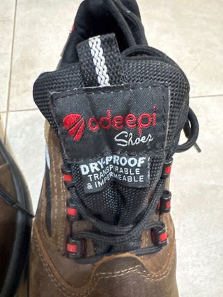 Zapatos de Seguridad Industriales Marrones