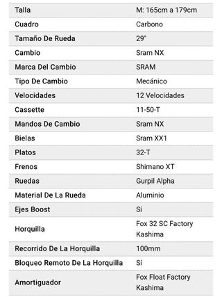 Orbea Oiz M11-AXS M BTT