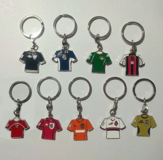 9 PORTACHIAVI CALCIO - Maglie Prima Divisione