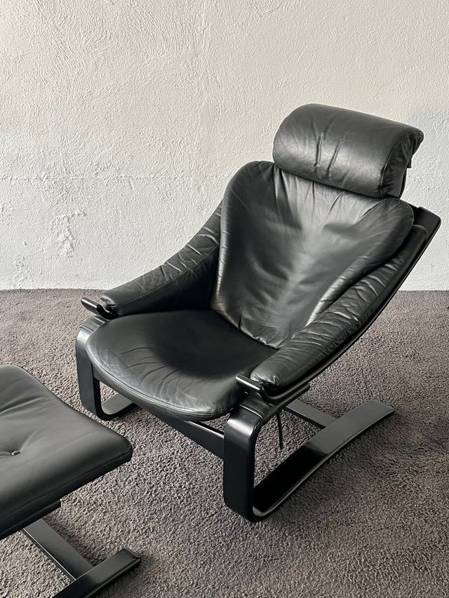 Sillón “Kroken” Äke Fribytter, Suecia años 70