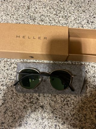 Gafas de sol Meller plateadas y azules