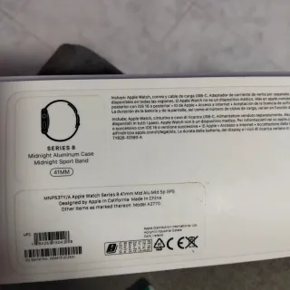 Apple Watch 8 41mm Negro