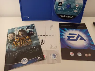 El Señor de los Anillos PS2 2 juegos leer bien
