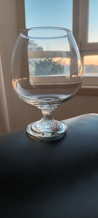 Balão Vintage Vidro Transparente