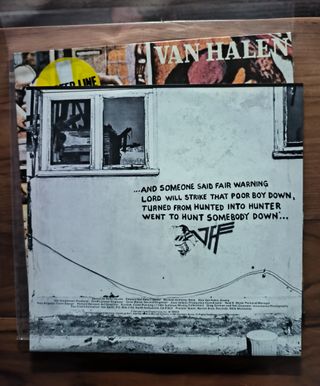 Van Halen Fair Warning Vinile