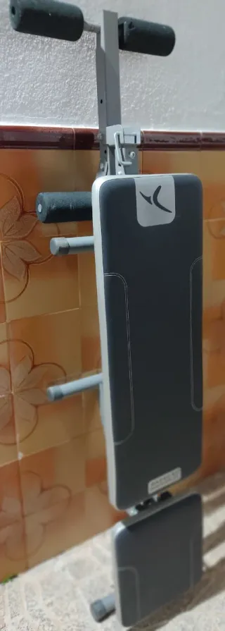 Banco de pesas plegable