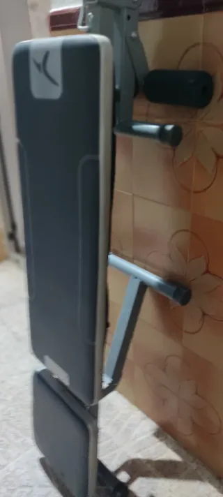 Banco de pesas plegable