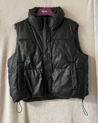 Chaleco acolchado negro