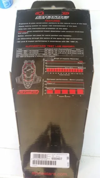 Espaldera Alpinestars Bionic Nueva