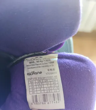 Patines Oxelo Morados y Grises