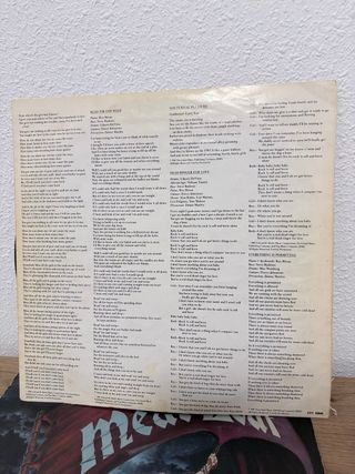 Disco Vinilo Meat Loaf Bat Out of Hell