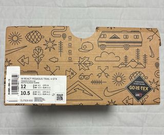 Nike Pegasus Trail 4 GTX Mujer Rosa/Gris